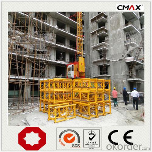 Buidling Construction Hoist Single Cage SC120 System 1