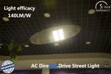 High Power Led Street Light high Luminous Efficiency without driver