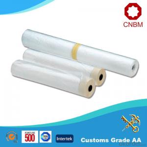 Masking Film with Crepe Paper Masking Tape and HDPE