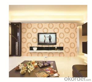 PVC Wallpaper CNBM Colorful Big Follower Restaurant Living Room Bedroom Decoration