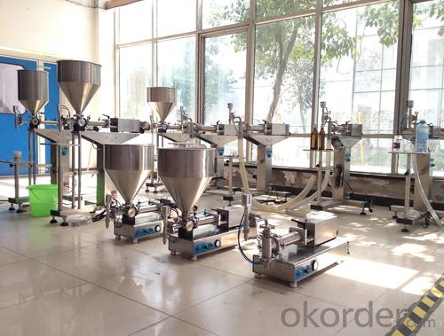 Semiauto Bench Type Viscosity Filling Machine System 1