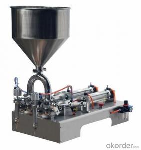 Semi Auto Control Pneumatic Filling Machine For Lotion System 1