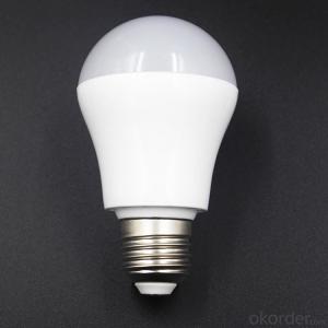 A60 Plastic 200 Degree LED Lamp Bulb 6W E27 Bulb LED Light