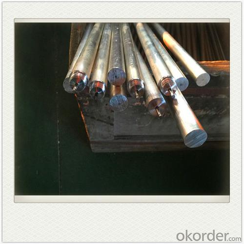 Extrusion AM60 Rod Magnesium Alloy Anodes Mg Alloy Extrusion for Water Heater System 1