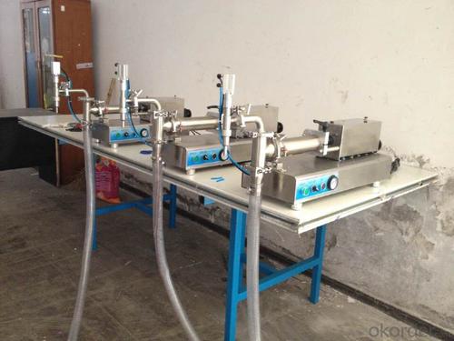 Table Type Piston Filling Machine for Viscosity System 1