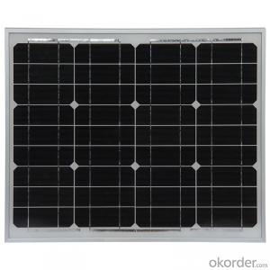 50W Mono Solar Panel for Solar System for Sale