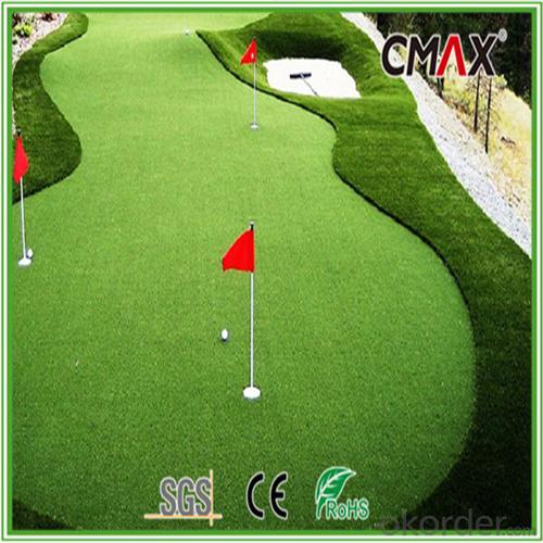 Dark Green Golf Grass with 15mm Height with comfortable touch System 1