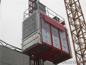 Building Hoist with CE Certificated  Passenger and Material Elevator