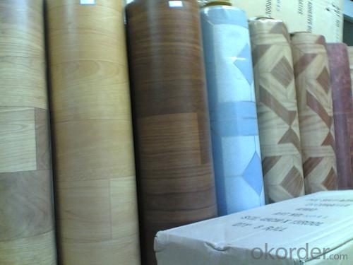 Wood grain pvc Flooring plank Plastic PVC|Vinyl Flooring System 1