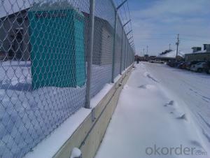 Chain Link Fence/ Glvanized Chain Link Fence/PVC Coated Chain Link Fence