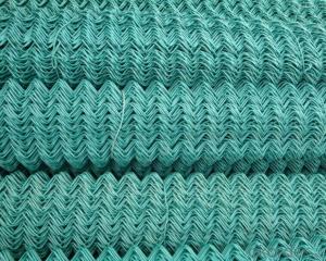 Galvanized or PVC Coated Chain Link Fence In High Quality