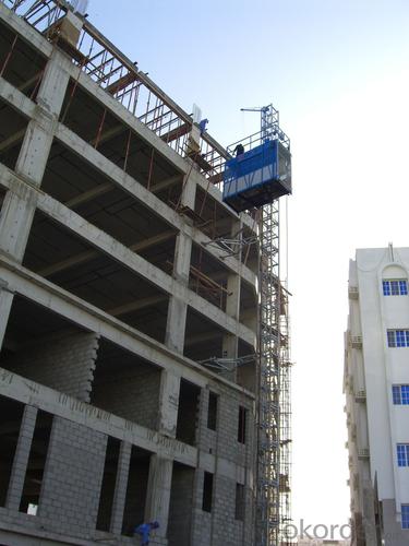 Building Hoist Construction Machinery Material  with Load 1t and 2t System 1