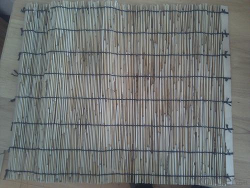 Natural Light Reed Cane Fence Panel Screen System 1