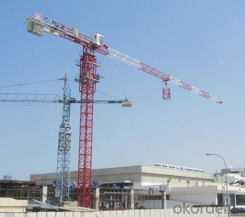 CMAX TTC6013 -6 FLAT TYPE TOWER CRANE WITH Q345B System 1