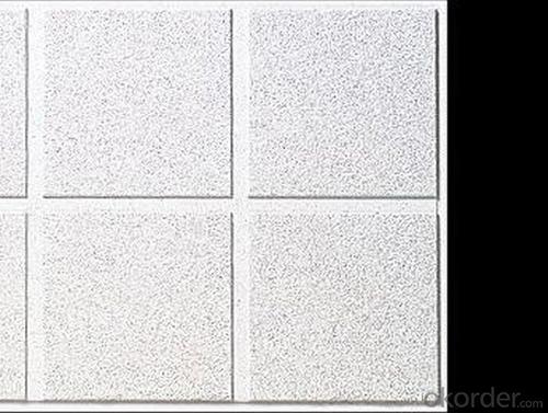 Mineral Fiber Suspended Ceiling Tiles - Acoustic Lightweight Ceiling Panels System 1