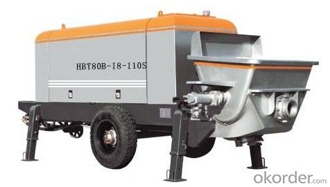 Stationary Concrete Pump HBT80-18-110S Best Seller System 1