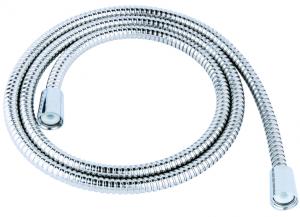 stainless steel double lock or single lock shower hose with 58-3A brass nuts