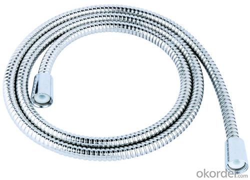 stainless steel double lock or single lock shower hose with 58-3A brass nuts System 1