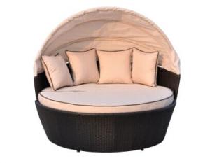 Garden Daybeds with Cushion Covers Shower Proof BDAR-L2 Beige