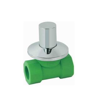 High  Quality  PPR single  female  threaded  concealed  stop  valve