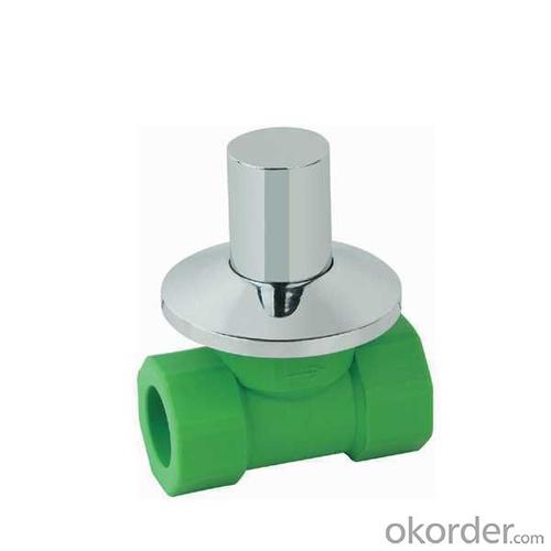 High  Quality  PPR single  female  threaded  concealed  stop  valve System 1