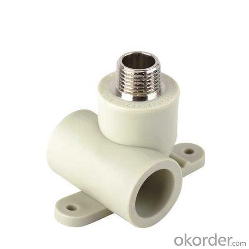 High Quality Plastic Waste Pipe Fittings Tee with Tap Connector Male System 1