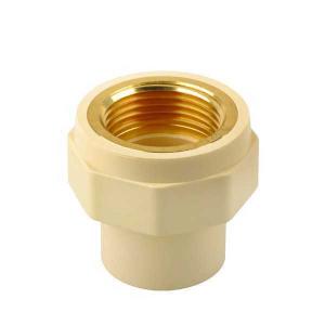 CPVC Plastic Pipe Fitting High Quality female counpling brass threaded System 1