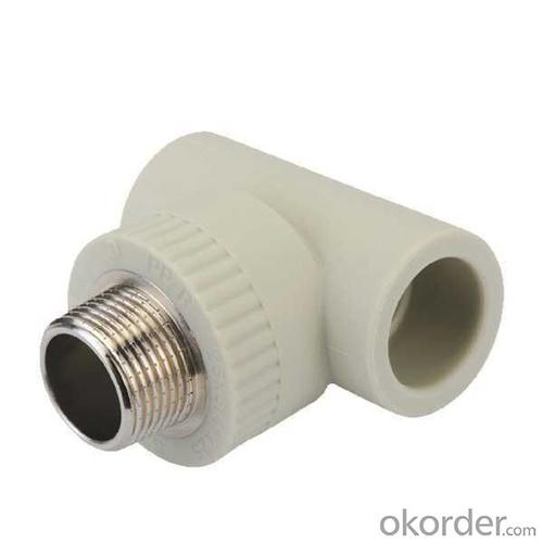 Quick Release Plastic Pipe Fittings - High Quality Male Threaded Tee Male Threaded Tee System 1