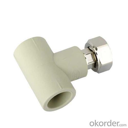 Plastic Elbow Pipe Fitting High Quality Threaded Union with Tee for Water Heater System 1