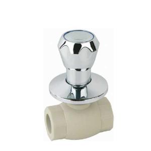 High Quality F7 type PPR single female threaded luxurious ball valve with brass ball System 1