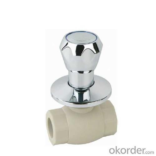 High Quality F7 type PPR single female threaded luxurious ball valve with brass ball System 1