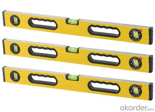 Spirit  Level YT-983  first class accuracy:0.5mm/m, with strong magnets, double milled surface System 1