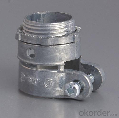 SQUEEZE CONNECTOR-ZINC,Snap-in connector, snap-lock connector, System 1