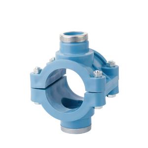 High  Quality  Double clamp saddle with reinforcing ring PN16