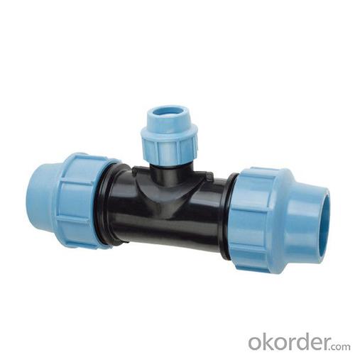 Clear Plastic Pipe Fittings High Quality 90 Reducing Tee System 1