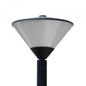 Anodized aluminium reflector and PC diffuser street light T-02LED System 1