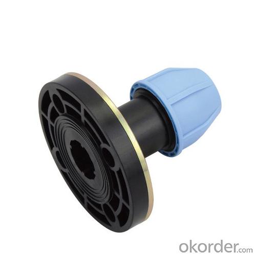 High Quality Black Plastic Mains Water Pipe Flanged Adaptor System 1