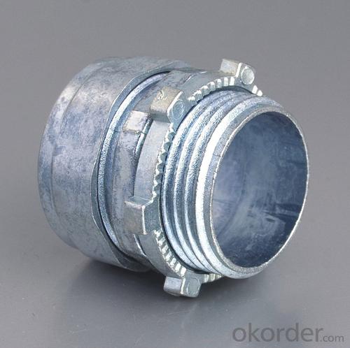 COMPRESSION EMT CONNECTOR-ZINC,EMT couplings System 1