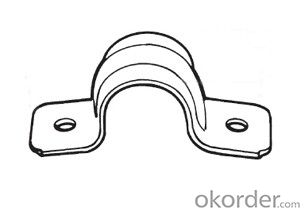 ELECTRICAL CONDUIT TWO HOLE STRAP-STEEL,EMT Two hole strap, EMT 2 hole Strap