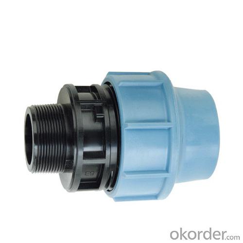 High Quality Underground Plastic Gas Pipe Fittings Male Adaptor Male Adaptor System 1