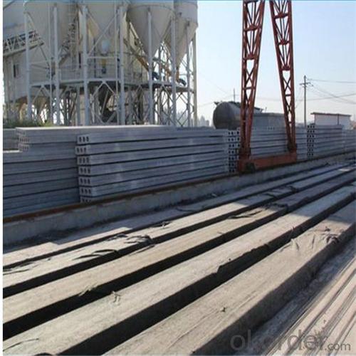 Prefab Concrete Hollow Core Roof Slabs Fabricating Facility System 1