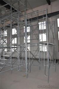 Door Frame Scaffolding with Different Color System 1
