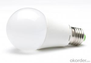 LED Lamp Plastic Bulb A60 200 Degree 6W E27