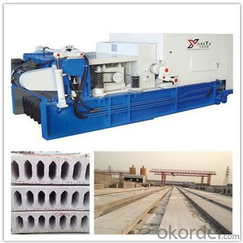 Forming Machine for Prestressed Hollow Core Panels System 1