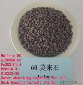Sintered Mullite/Calcined Mullite made in China for Refractory Material
