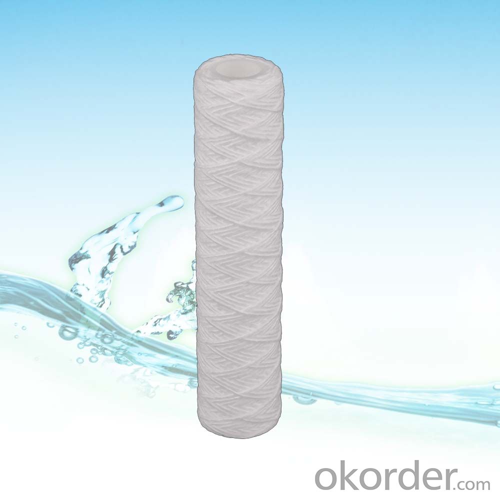 Wirewound filter cartridge polypropylene fiber yarn
