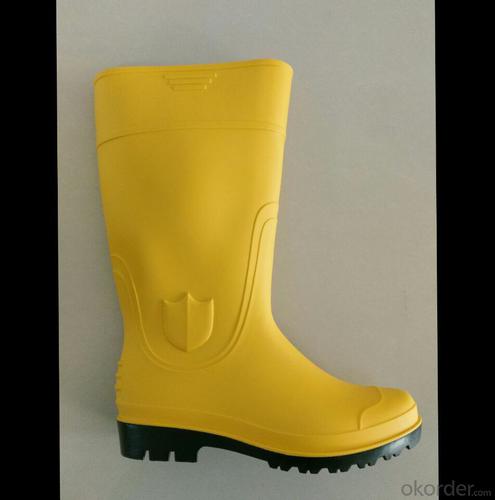 PVC Industrial Working Rain Boots CE Standard System 1