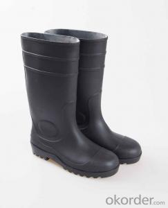 PVC Gumboots Light Duty Work Boots for Construction Farming
