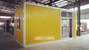 China Flat pack living modular container house