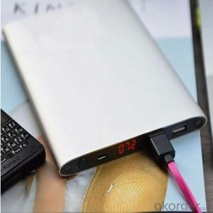 Portable Charger 20000mAh Slim Mobile Power Bank Dual USB Output Fast Charging for Portable Devices System 1